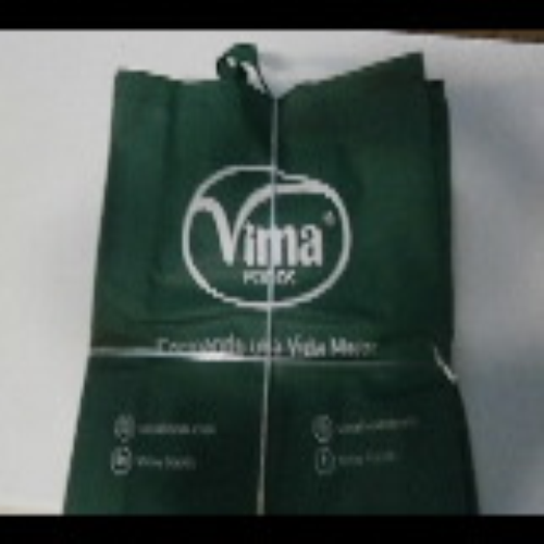 BOLSA VERDE 40X40X12CM 80G C/250 VIMA