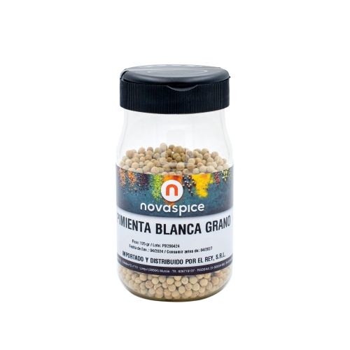 Pimienta Blanca en grano 125 gr