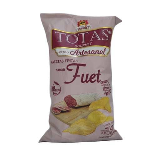 Patatas fritas  sabor fuet,  130 g