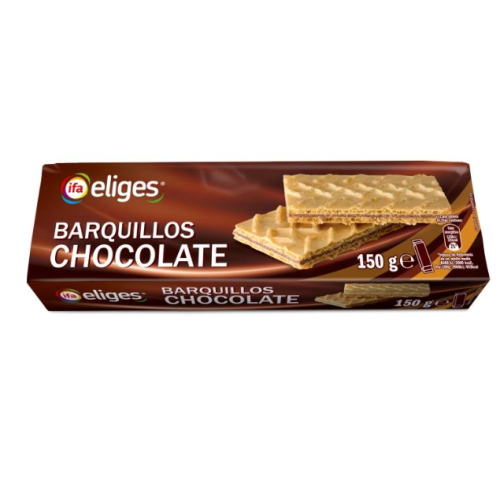 Wafer relleno de Chocolate, 150gr