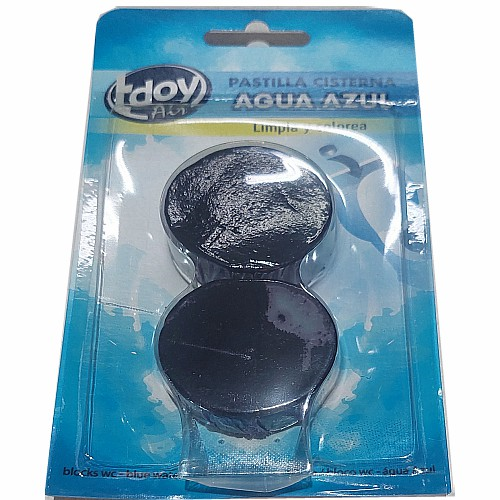 Pastillas para cisterna agua azul, 50 g