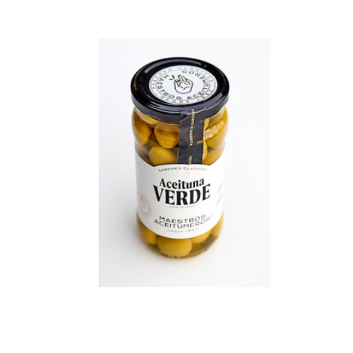 Aceituna verde sin hueso, 320 gr, Maestros aceituneros, 