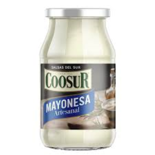 Salsa Mayonesa Artesanal Fco.450 ml 1X6 COOSUR 