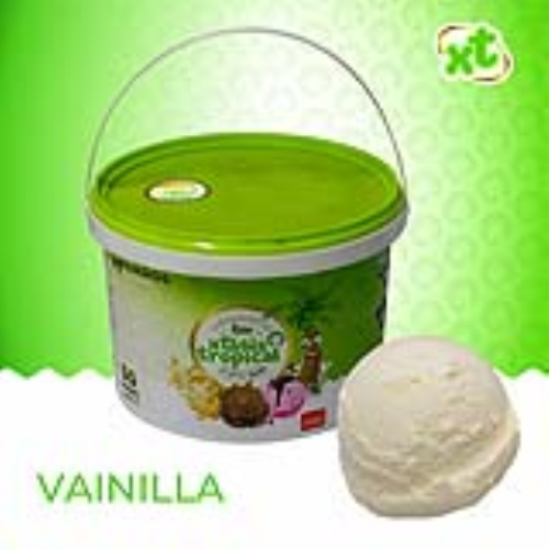 Helado sabor vainilla, 3 litros